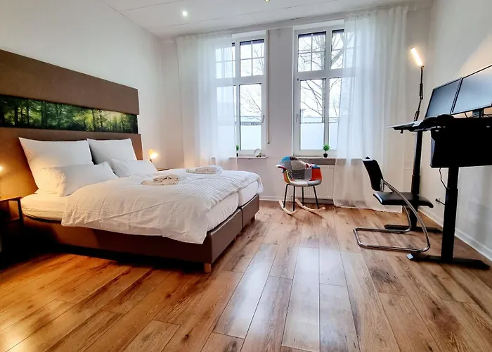 135m²-apartment I Max. 8 Gäste I Zentral I Küche I Balkon I Parken I Wlan Appartement Lünen